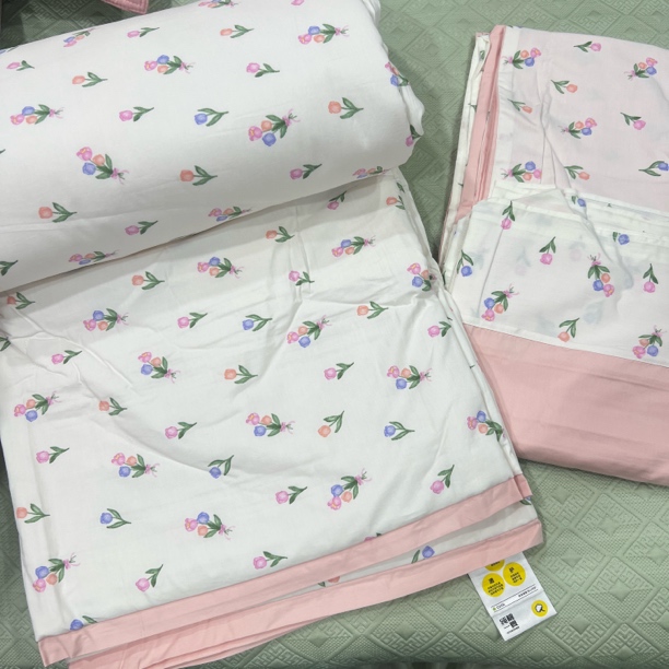 (本店专享）婴儿棉多功能夏被四件套-小号(夏被2×2.3）