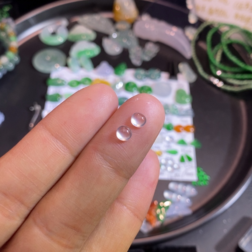 【闪购商品】翡翠挂件未镶嵌蛋
