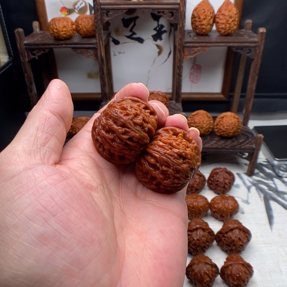 吊坠文玩核桃磨盘40