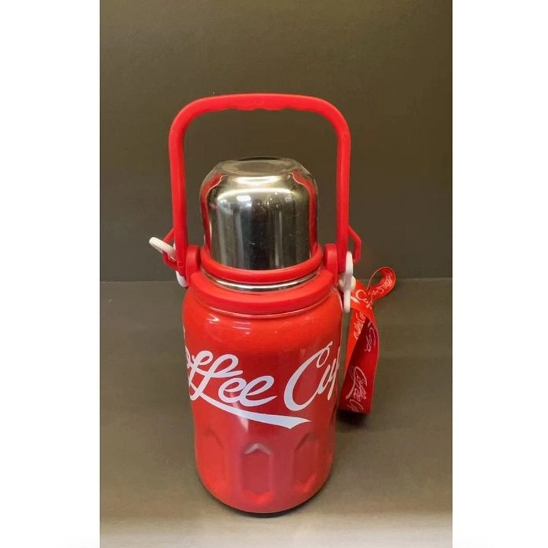 家用高级高颜值可口可乐同款保温杯大容量便携运动水壶情侣保温杯