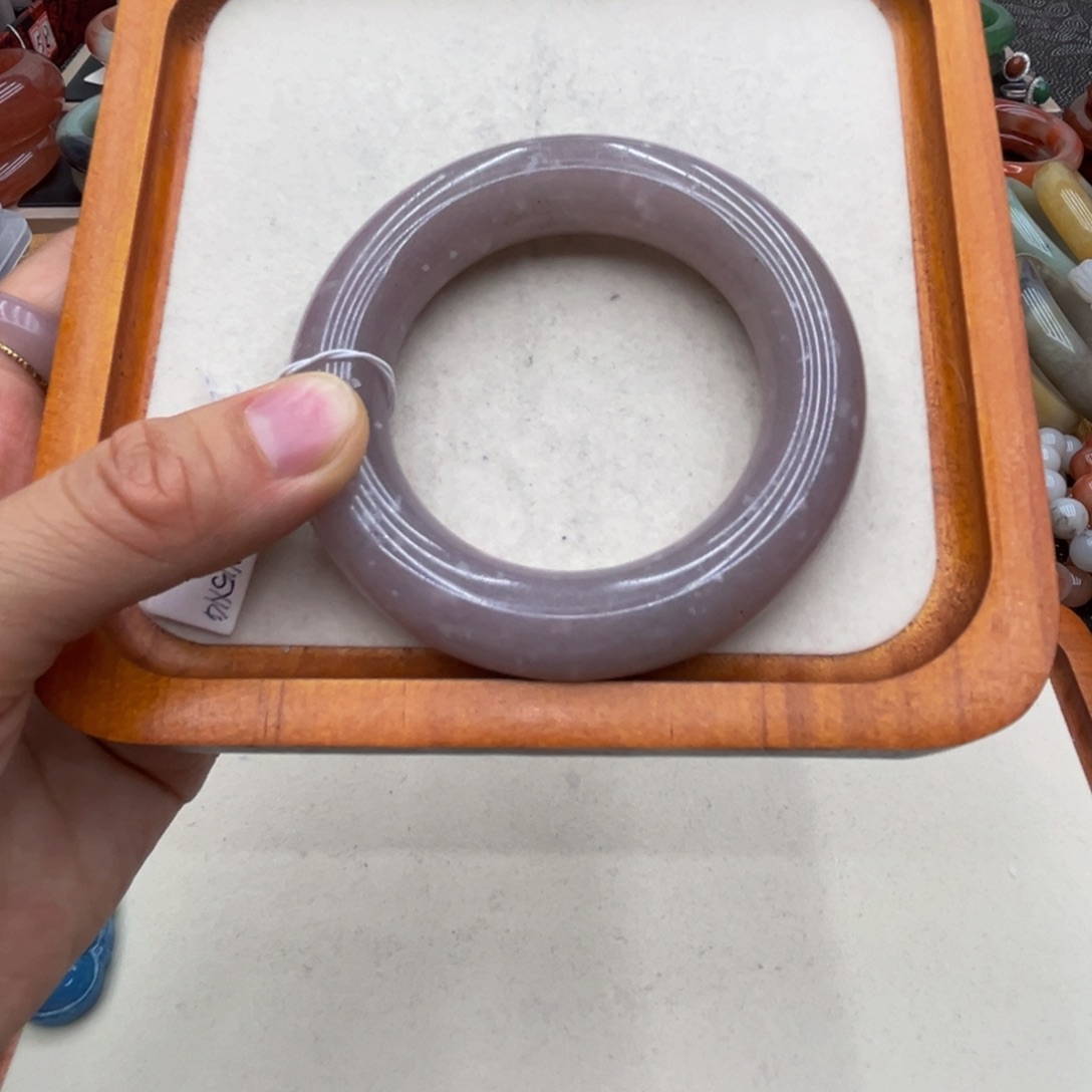 石英质玉未镶嵌圈口52