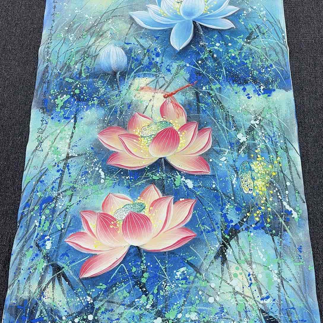 国画多次参加国内外书画