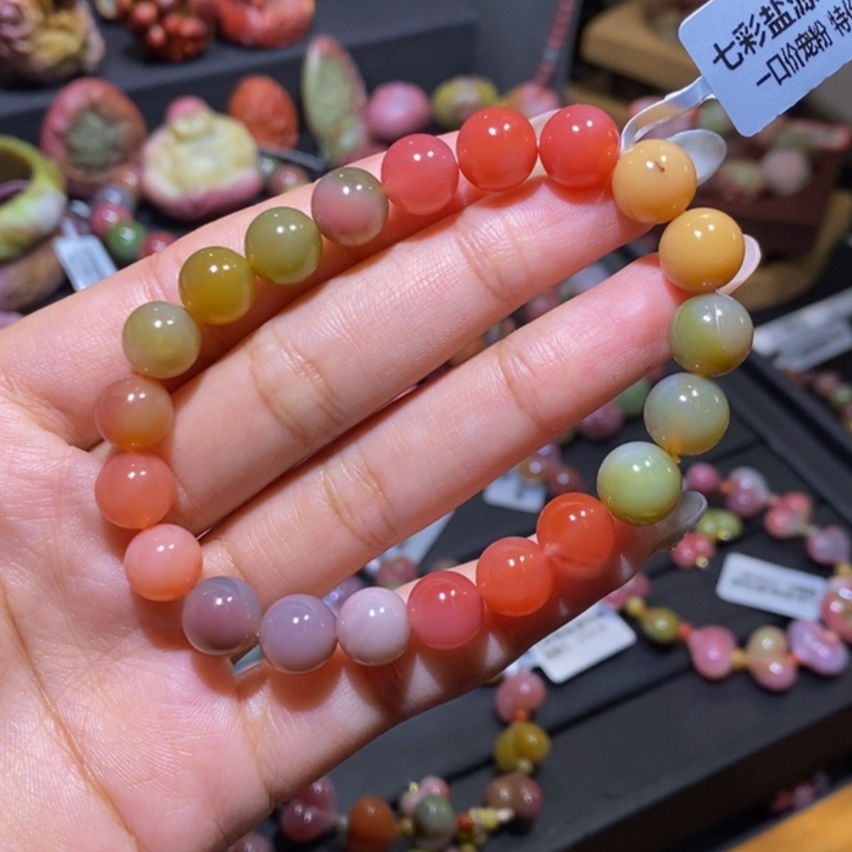 【闪购商品】玛瑙/玉髓手串未镶嵌盐源玛瑙