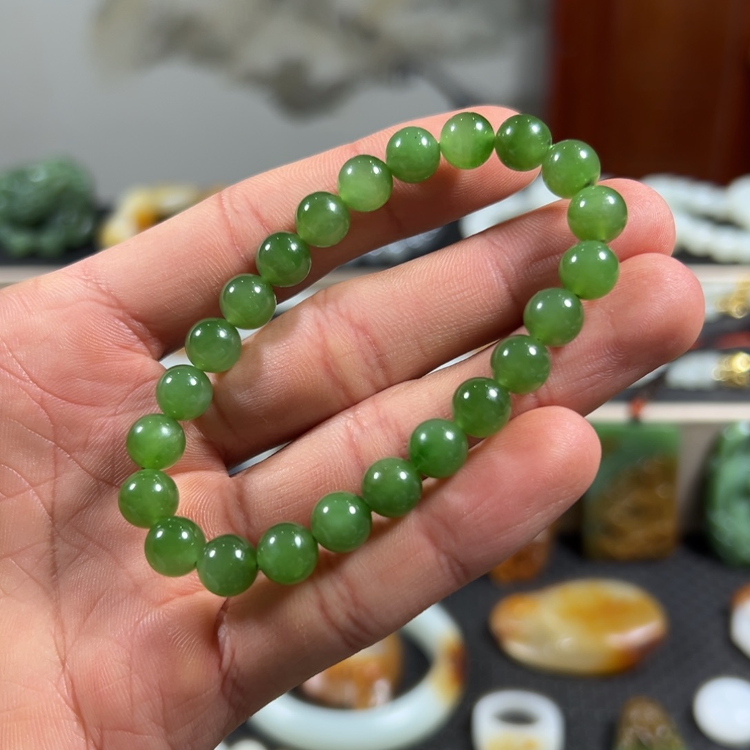 和田玉未镶嵌吊坠(不含链)
