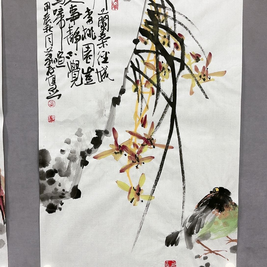 国画国画纯手绘作品请放心去藏