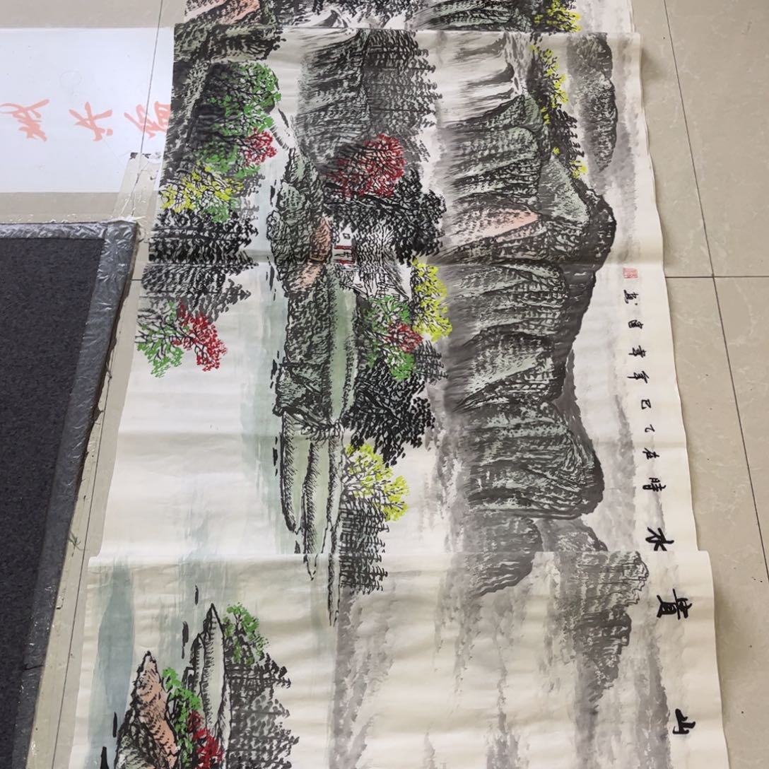 国画ZH精品手绘单幅任幅发