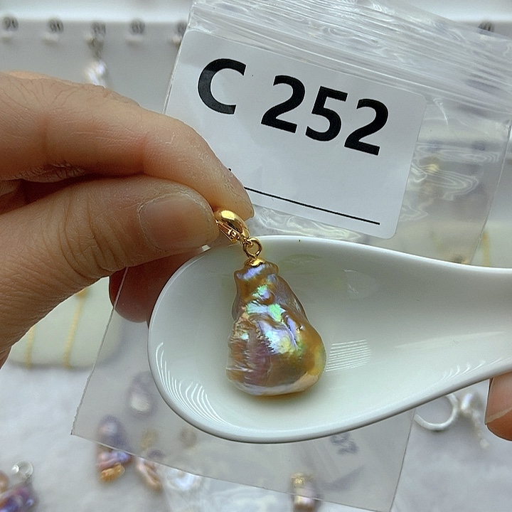 淡水珍珠颈饰银S925镶嵌