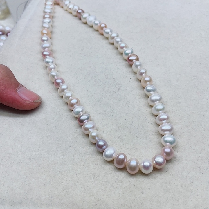 淡水珍珠颈饰未镶嵌6