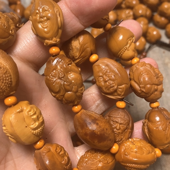 橄榄核手串/手链橄榄微瑕随机发2串