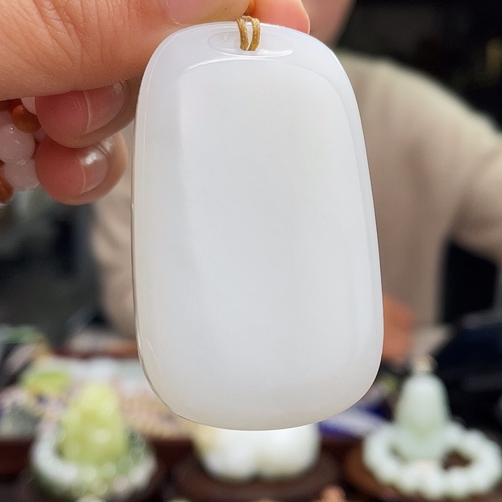 和田玉挂件未镶嵌定制发货