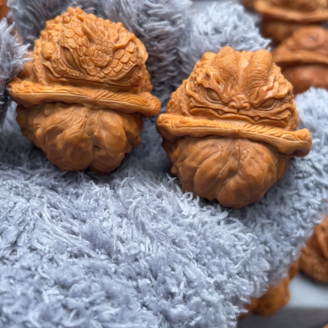 手串/手链核桃黑*龙蛇蛤蟆头核桃雕刻核桃