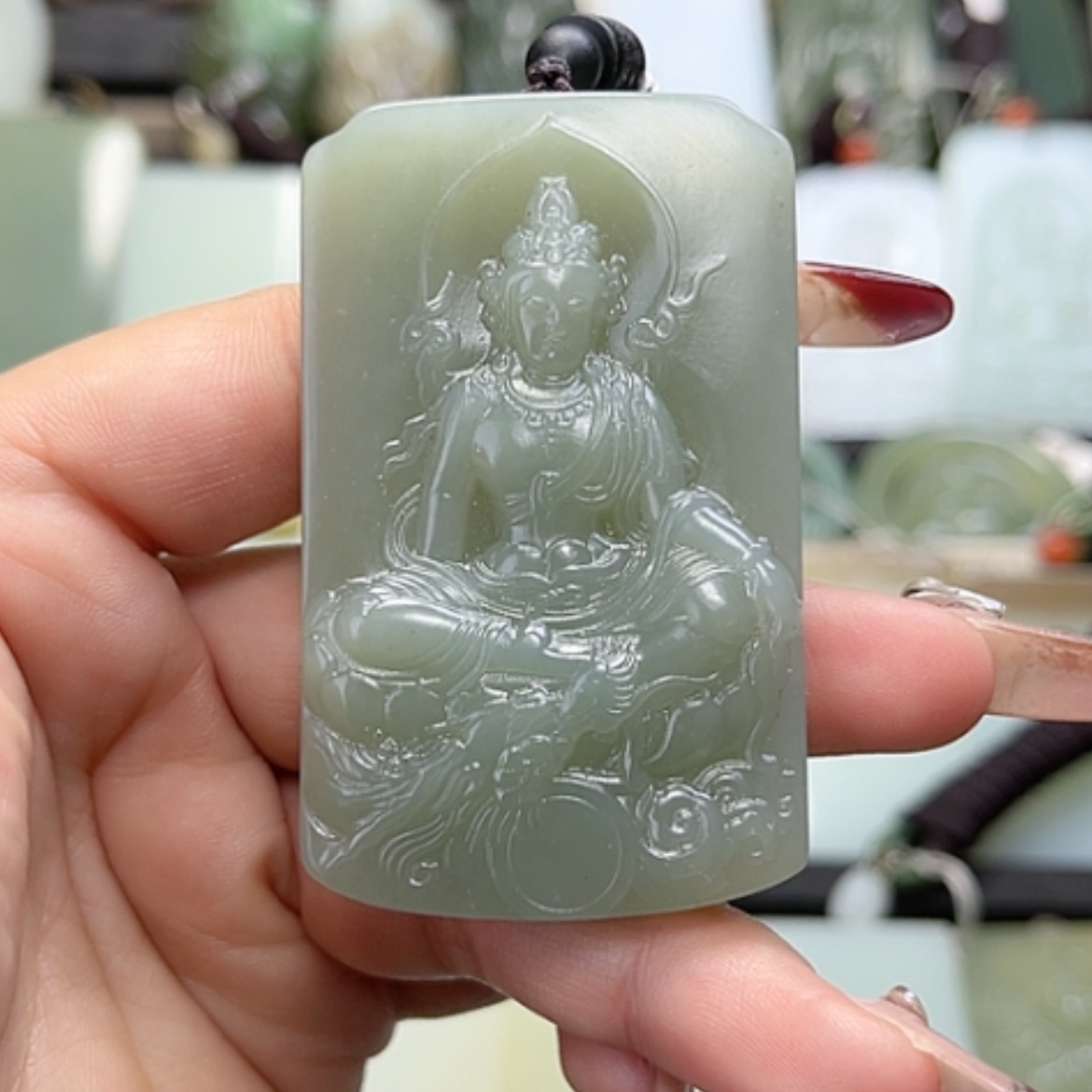 【闪购商品】和田玉（糖玉）颈饰未镶嵌