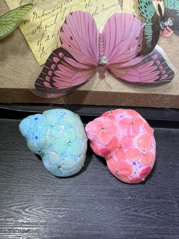 寄居蟹diy手工替换壳 绣球花