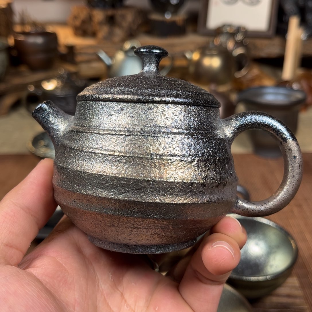 建水紫陶三木柴烧