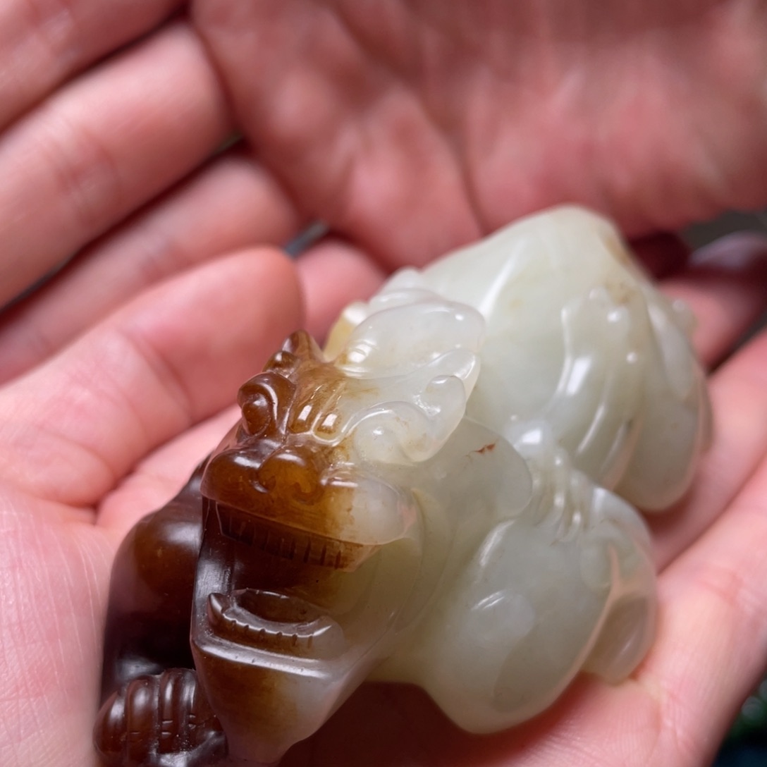 和田玉挂件未镶嵌瑞