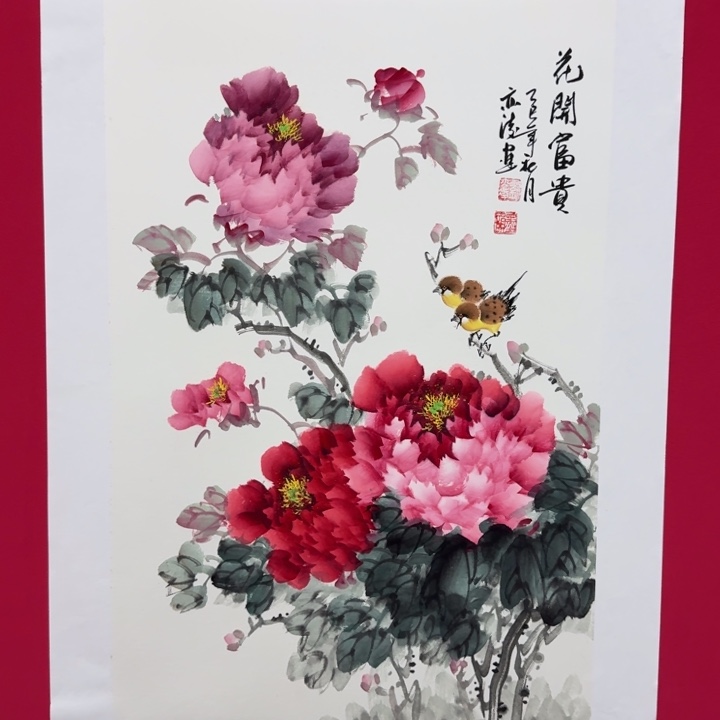 国画刘老师3平尺精品精品