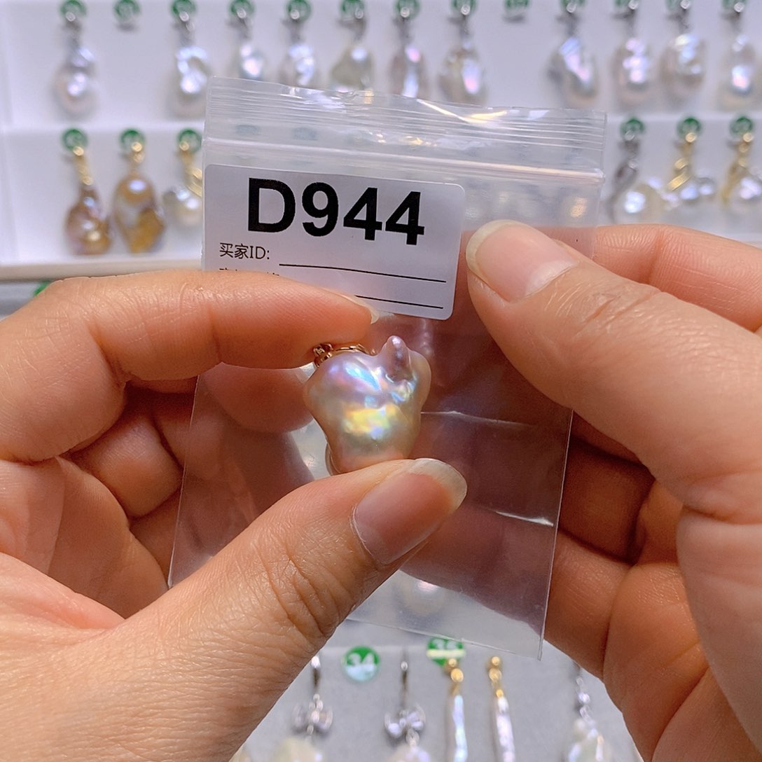 淡水珍珠颈饰银S925镶嵌