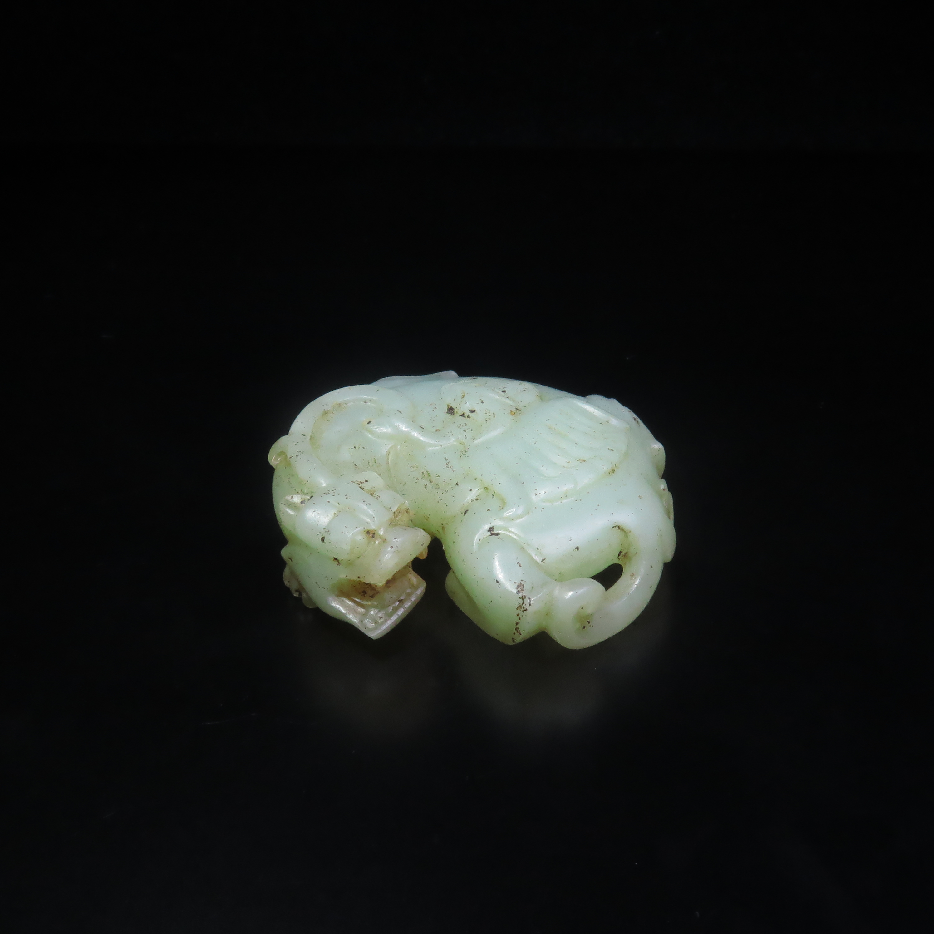 晚明玉天禄/MZ556447/和田玉/民族文物
