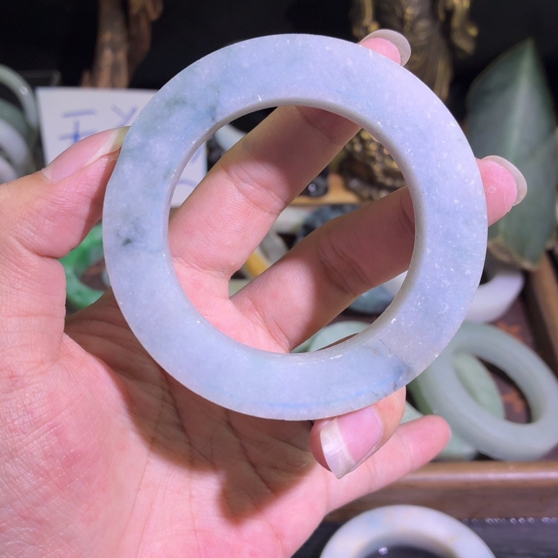 定制翡翠未镶嵌缅甸翡翠A货手镯毛胚定制