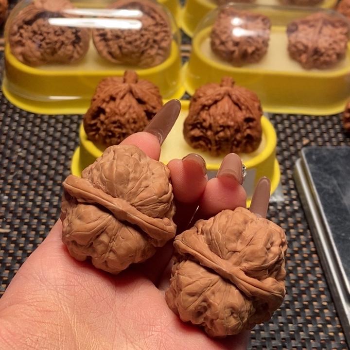 吊坠文玩核桃40全品蛤蟆头