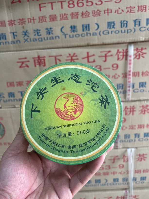 下关2006年生态沱200g易武料甜香持续