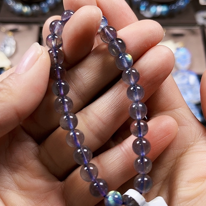 未镶嵌手链长石7.2左右