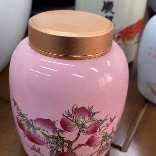 陶瓷盖子款陶瓷茶叶罐密封罐