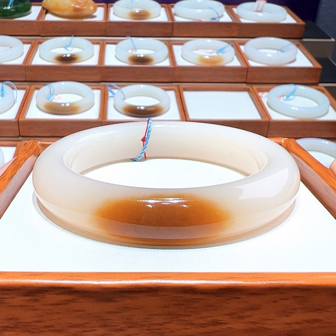 和田玉手镯 57 58未镶嵌