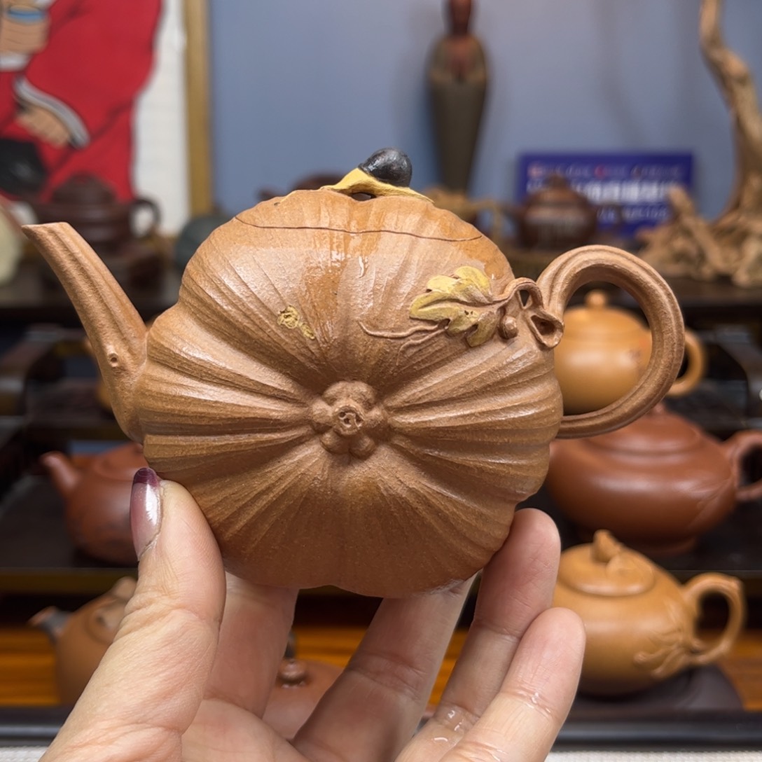 紫砂茶具半手工制作