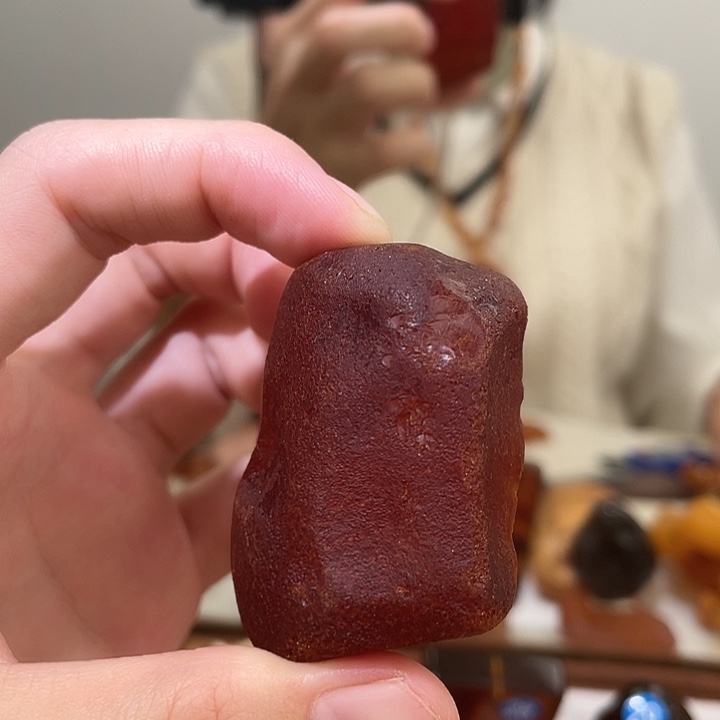 琥珀未镶嵌珠宝奇石海漂吊坠