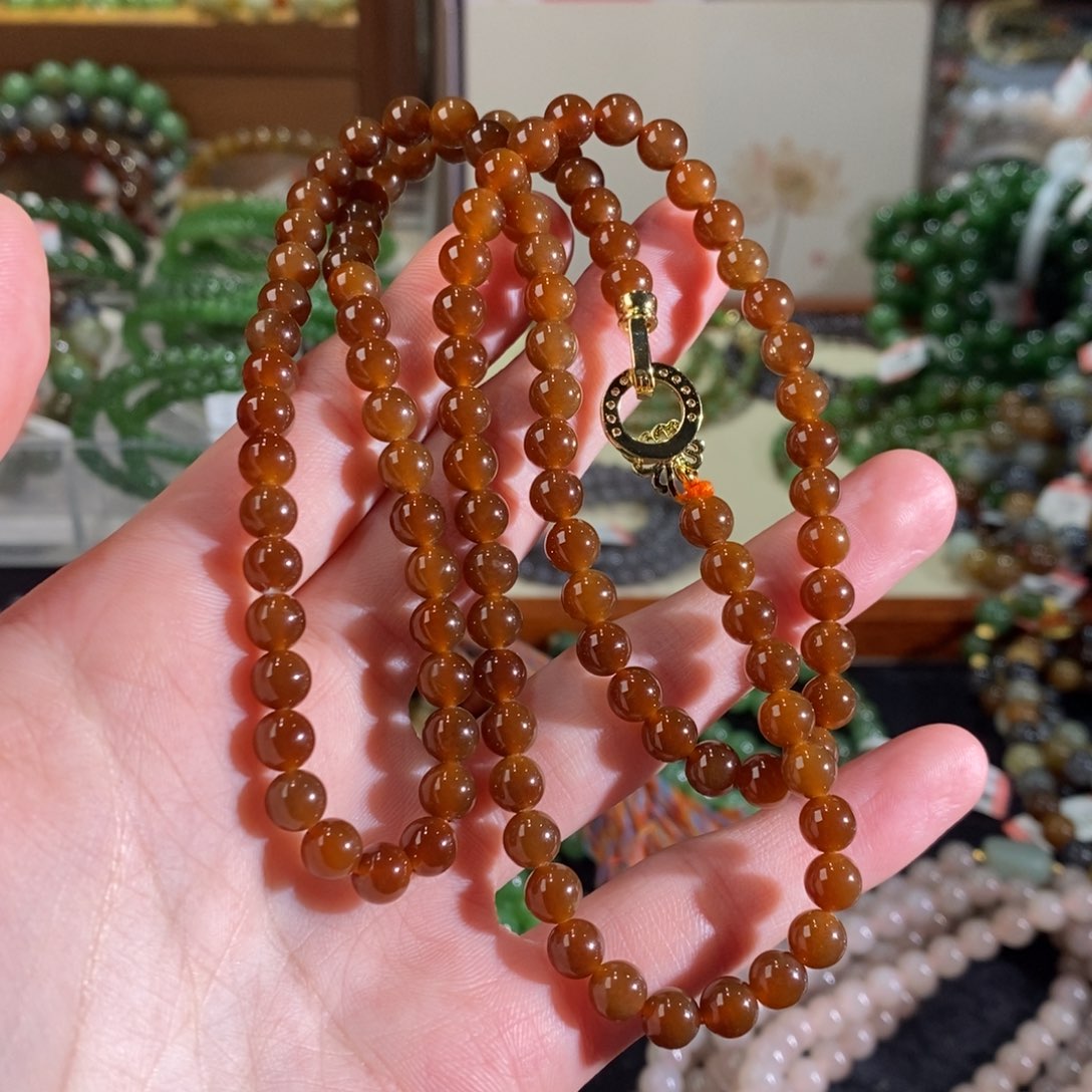 和田玉手链未镶嵌