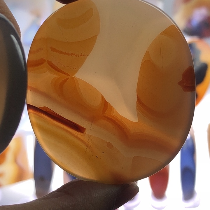 查罗石未镶嵌珠宝半成品82