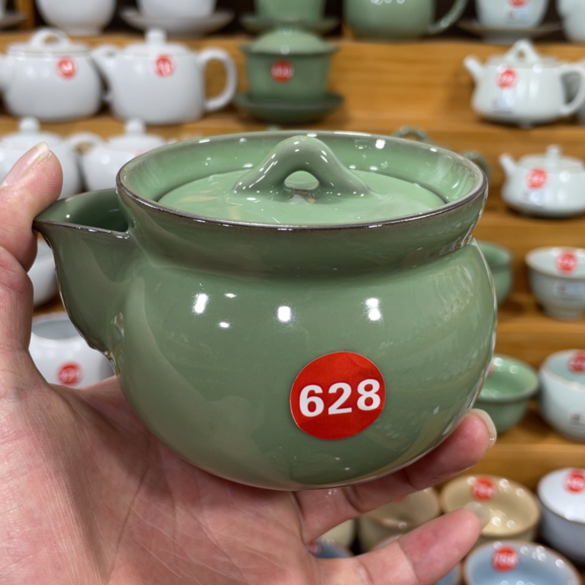 【闪购商品】陶瓷茶壶茶杯家用