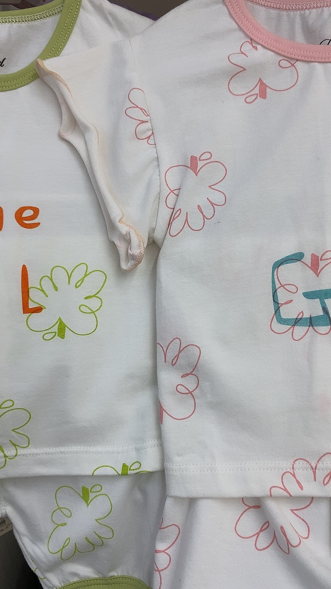 休闲女薄款卡通套头夏季韩版套装短袖日常穿搭A类