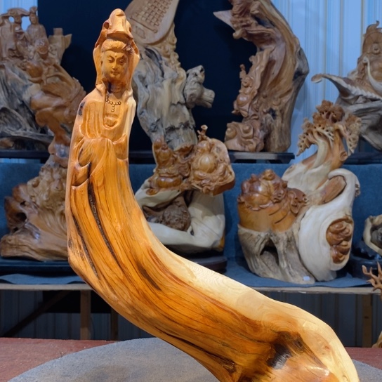 柏木（崖柏）根雕摆件