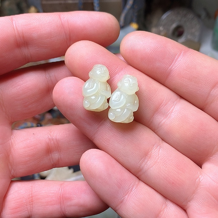 未镶嵌和田玉挂件悠**客