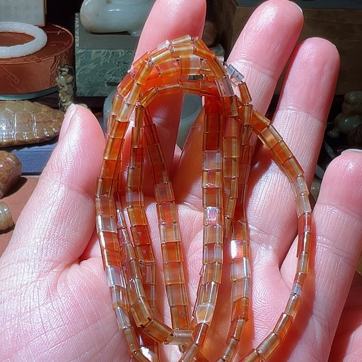 玛瑙/玉髓手链未镶嵌