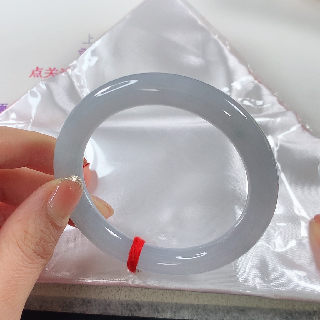 翡翠手镯未镶嵌 正圈①④②