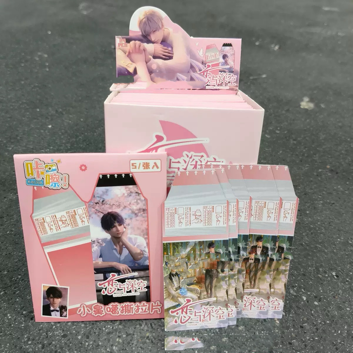 【新品豆豆喵】恋与深空原神小鼻嘎撕拉片拍立得
