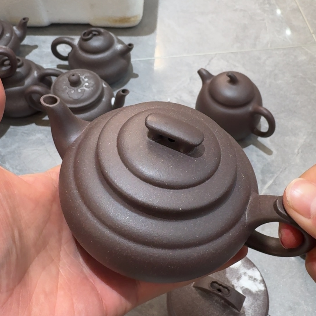紫砂茶壶我是你的小可爱啊