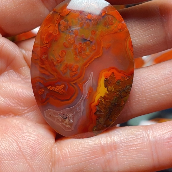 玛瑙/玉髓战国红玛瑙挂件未镶嵌维*