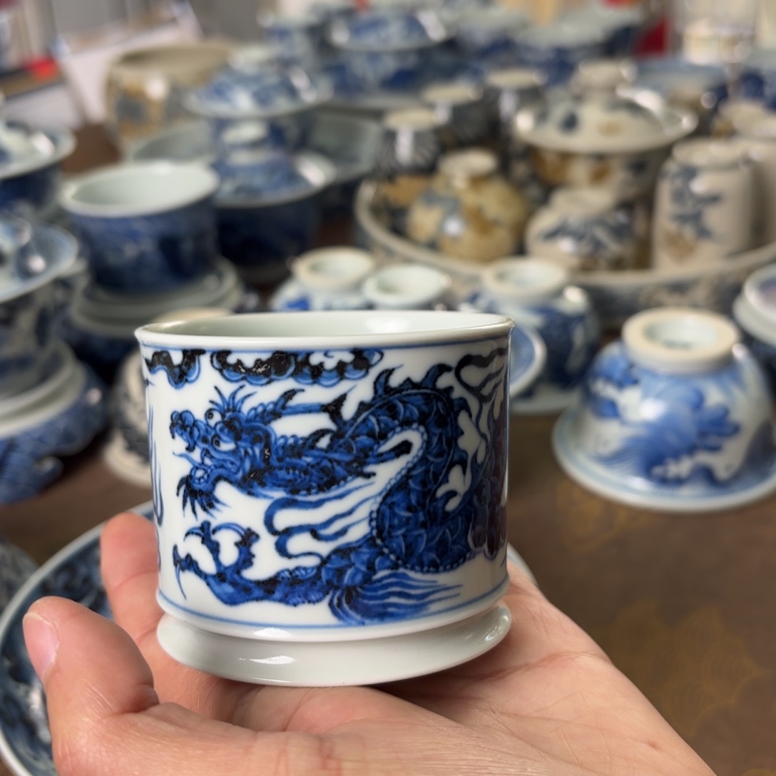 摆件陶瓷景德镇手绘茶器微瑕福利