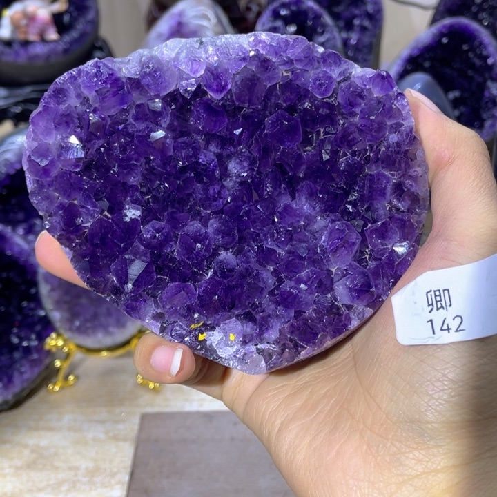 未镶嵌珠宝半成品紫晶