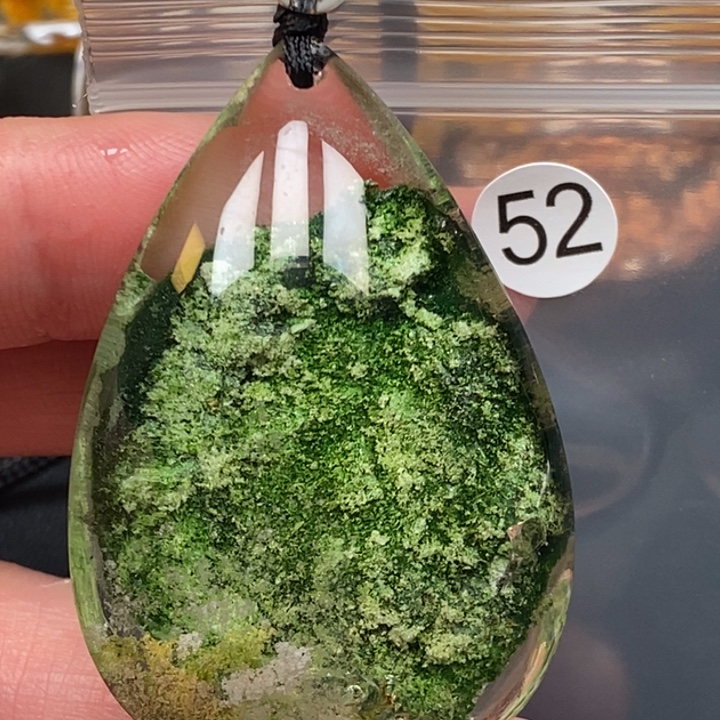 布***猫水晶颈饰未镶嵌天然