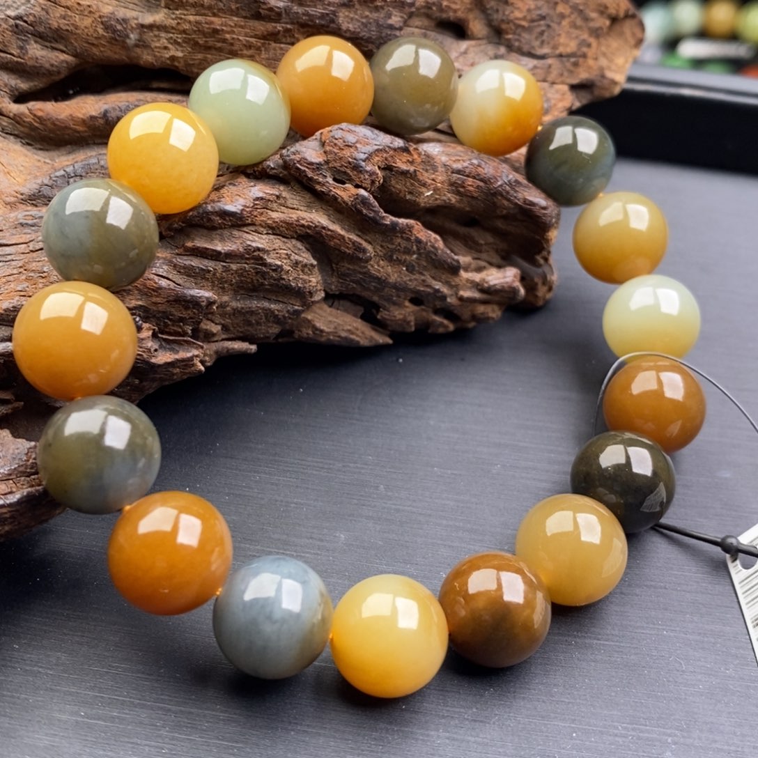 和田玉未镶嵌手串