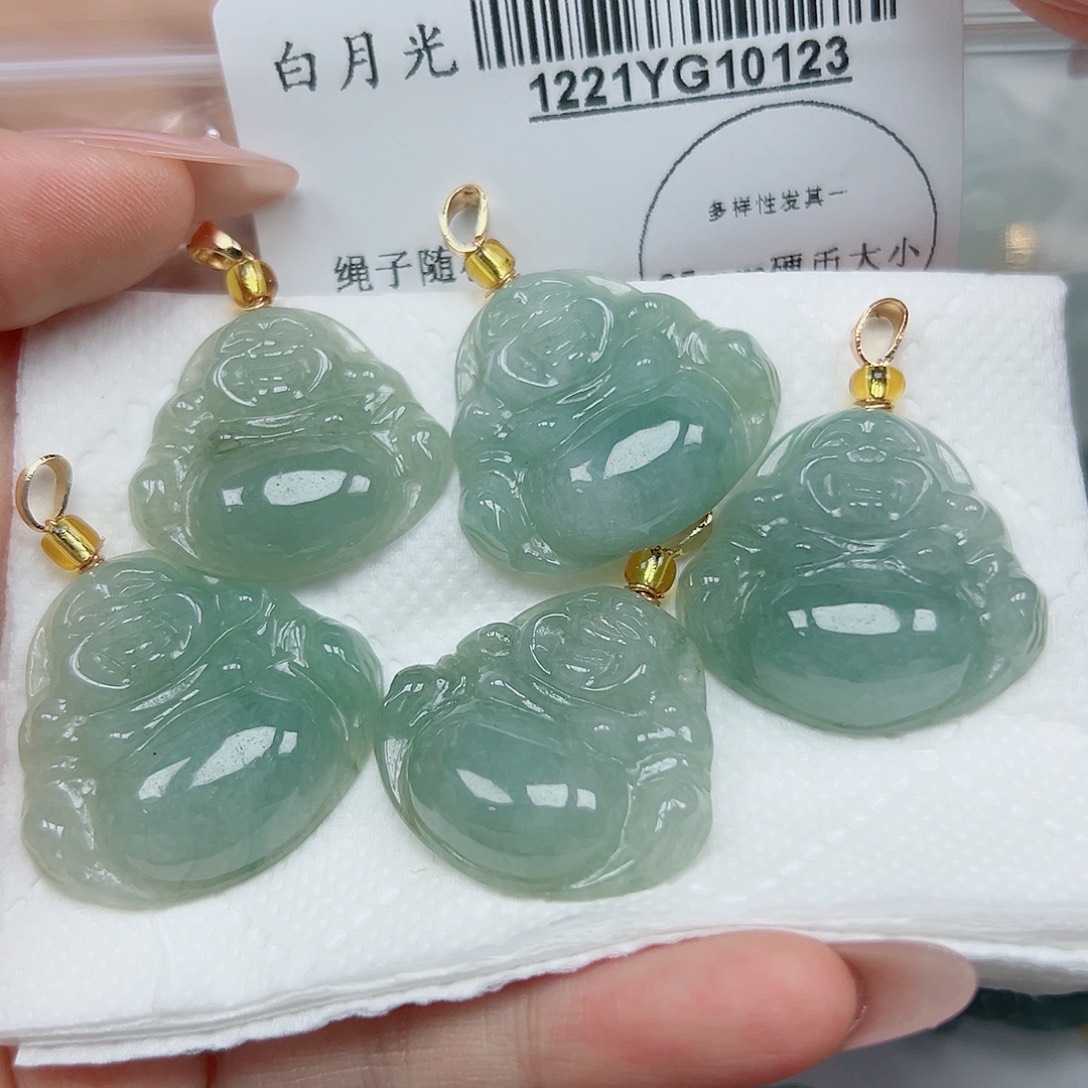 十***五翡翠未镶嵌吊坠(不含链)