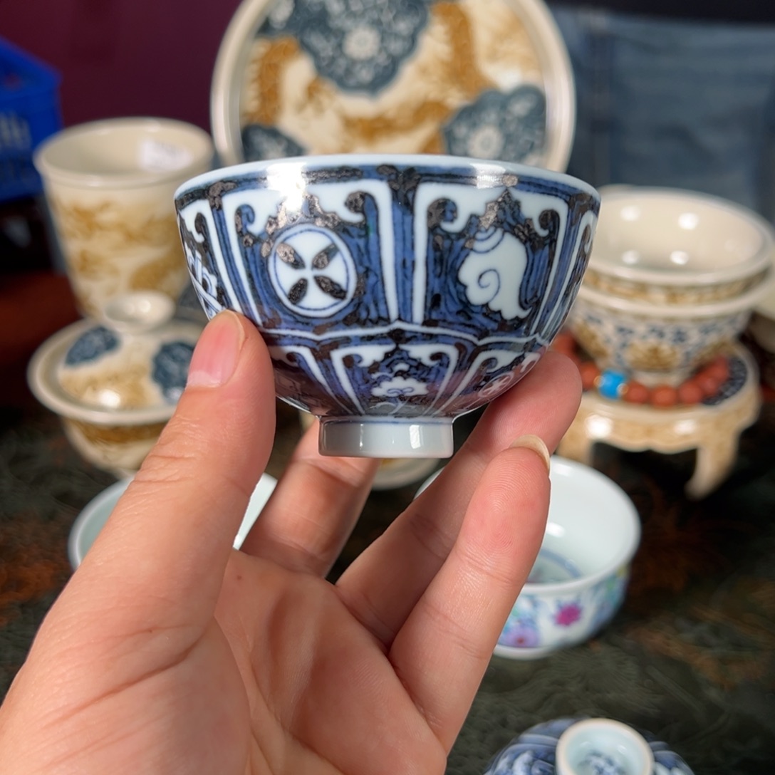 杯景德镇手绘陶瓷