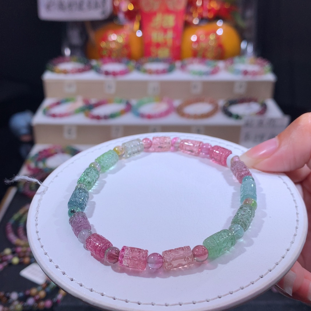 碧玺手链未镶嵌碧玺