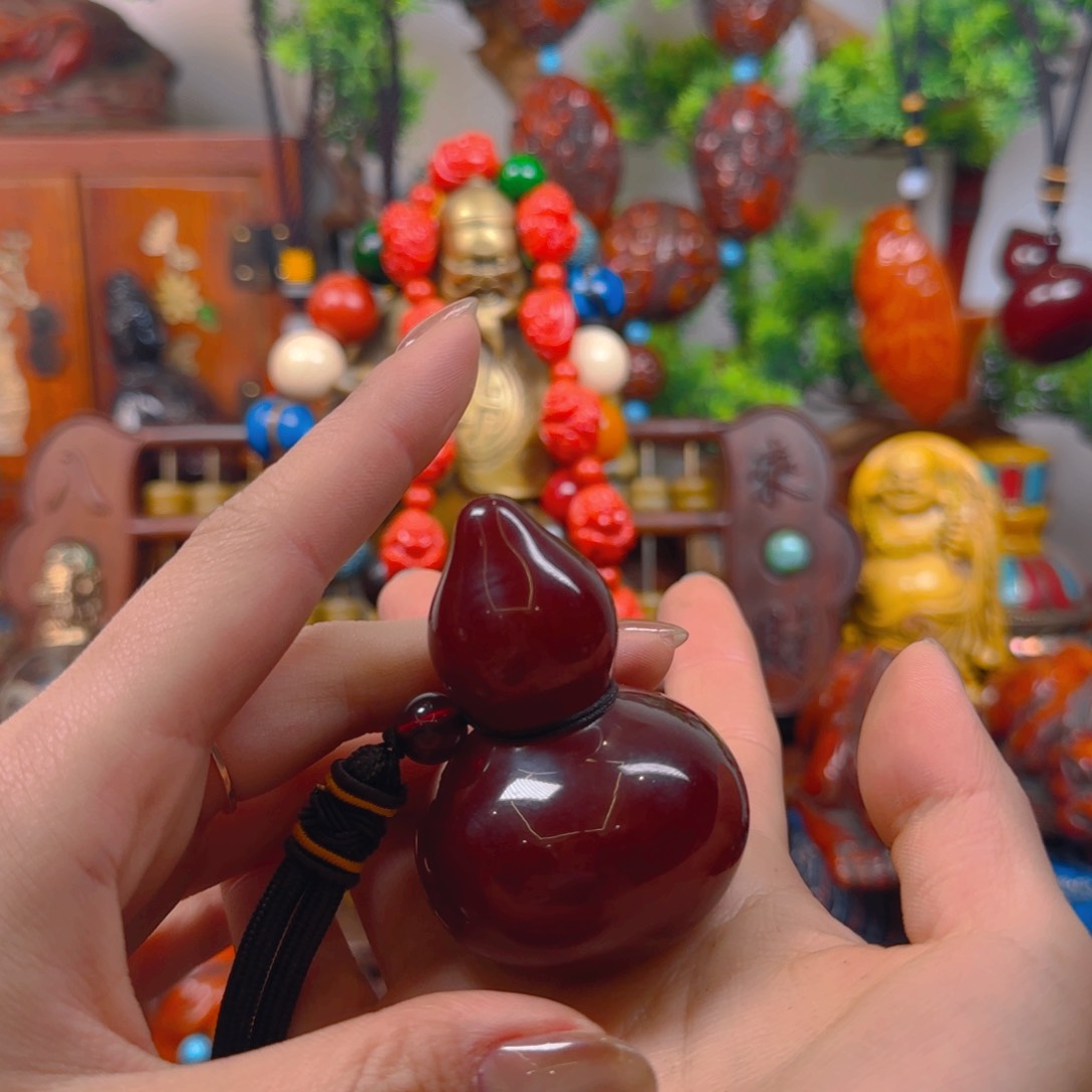 蜜蜡裸石未镶嵌手把