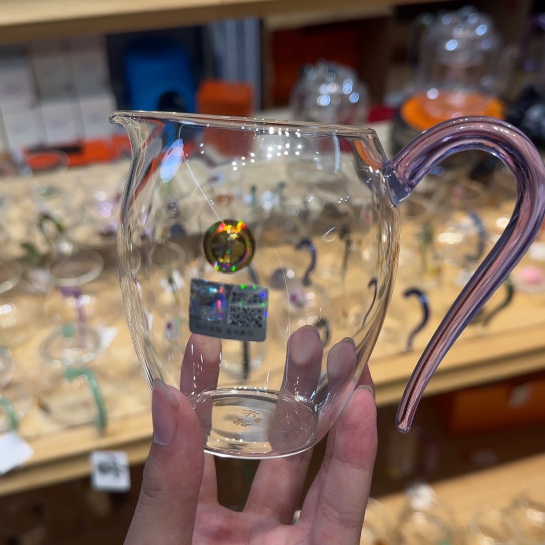 禾器怡然公道杯浅紫色